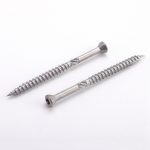 Torx plokščiagalvis medinis varžtas